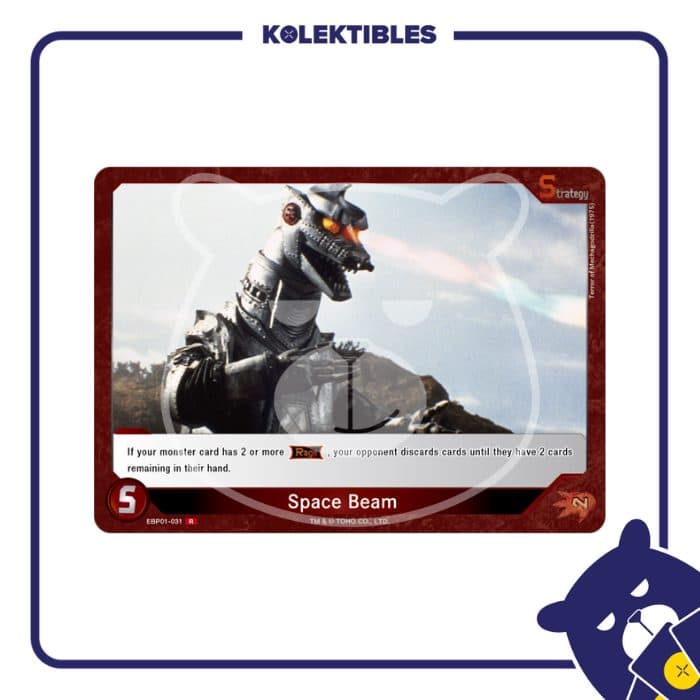 GODZILLA ENGLISH - BP01 - EBP01-031 R Space Beam