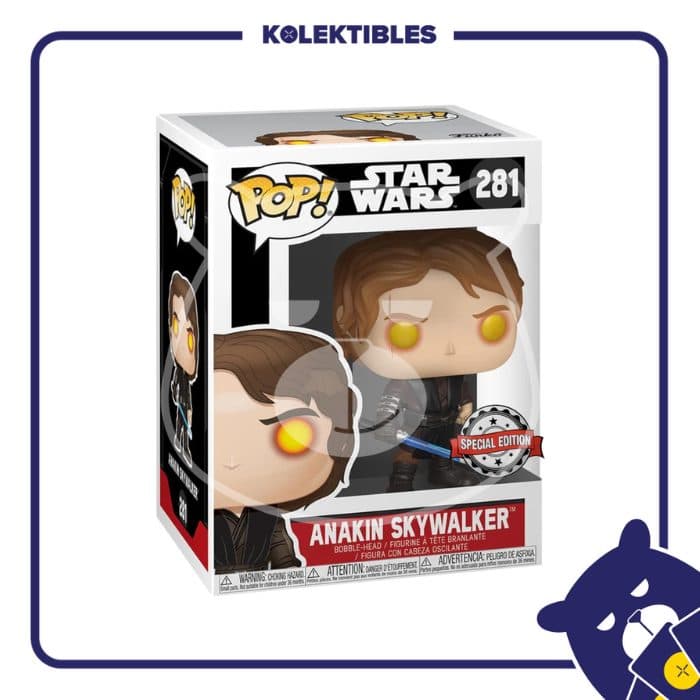 Funko POP! Star Wars – 281 Anakin Skywalker Special Edition 01/04/011/30/195