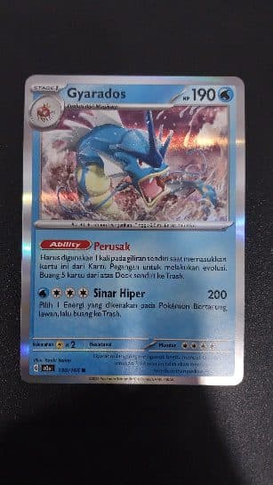 Pokémon Indonesia SV2a – Gyarados 130/165 R 01/008/02/11/111