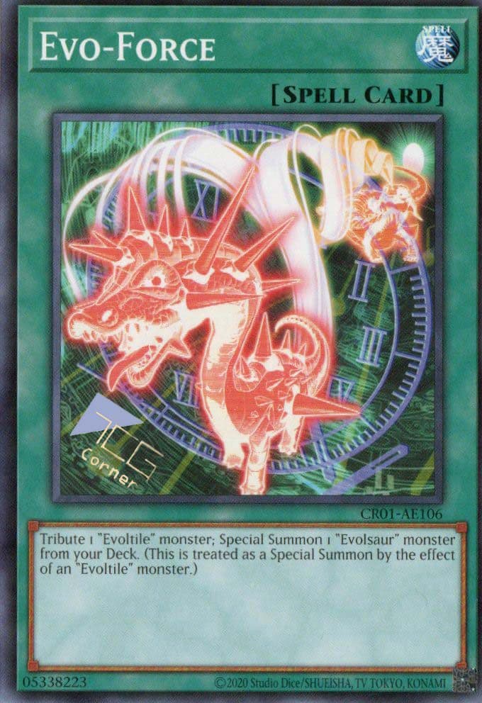 YU GI OH AE - Single Card - CR01-AE106 Evo-Force (N)