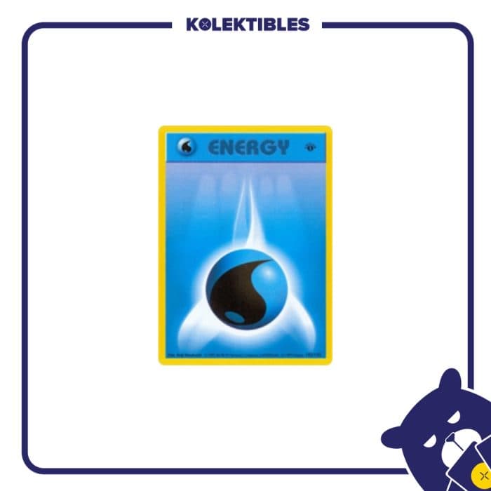 Pokemon English - 1999 Base Set 102/102 - Water Energy - 01/280/02/11/111