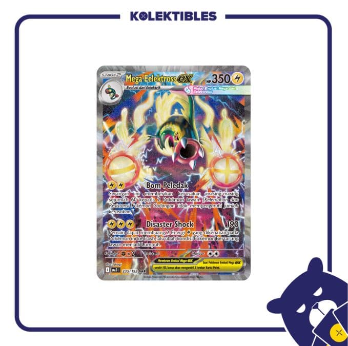 Pokemon Indonesia – MA3 235/193 SAR - Mega Eelektross Ex part 2