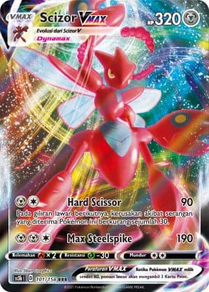 POKEMON INDONESIA – sc3b 101/158 RRR Scizor Vmax