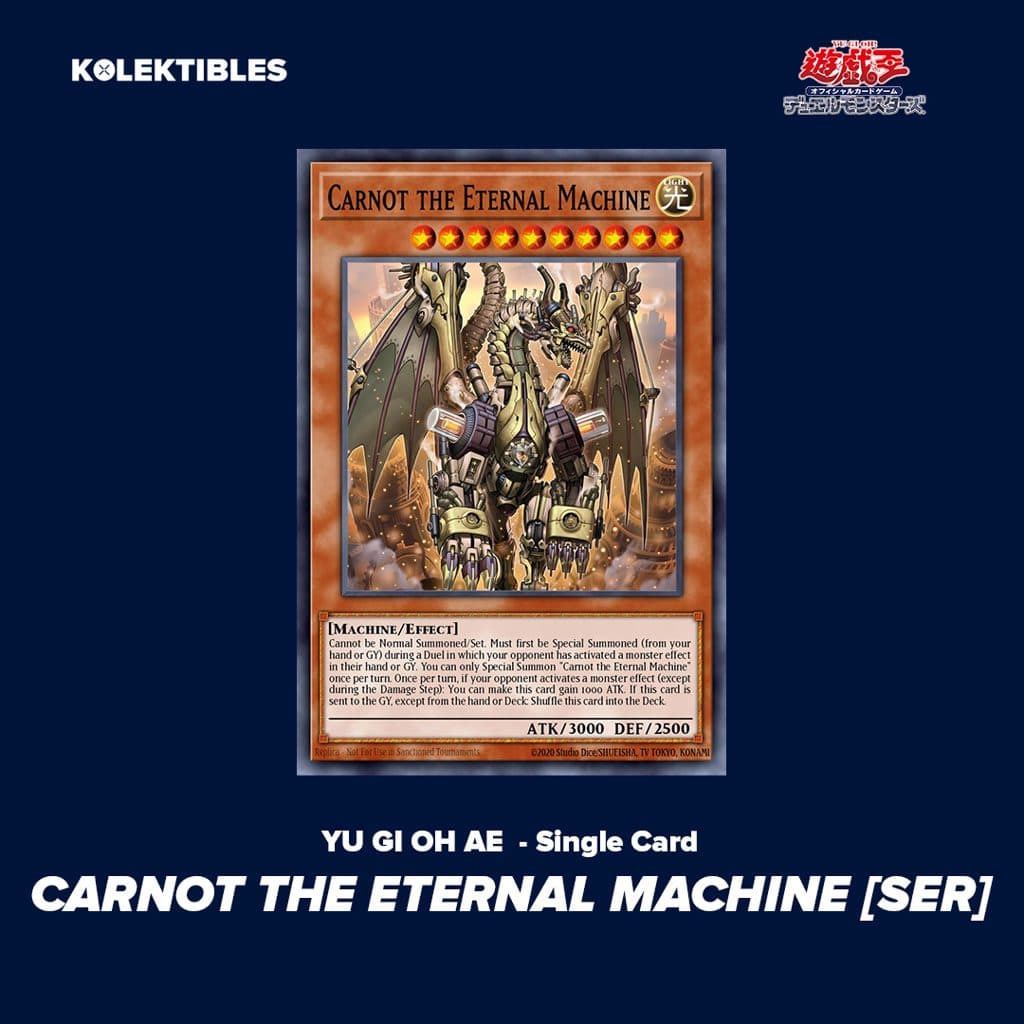 YU GI OH AE - Single Card - Carnot The Eternal Machine SER
