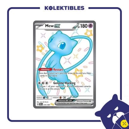 Pokemon English – PAF en 216/091 SR – Mew Ex 01/194/02/11/111