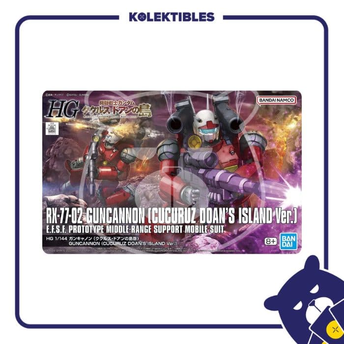 Gundam Model Kit - HG Guncannon Cucuruz Doan Island Ver 01/162/10/29/194