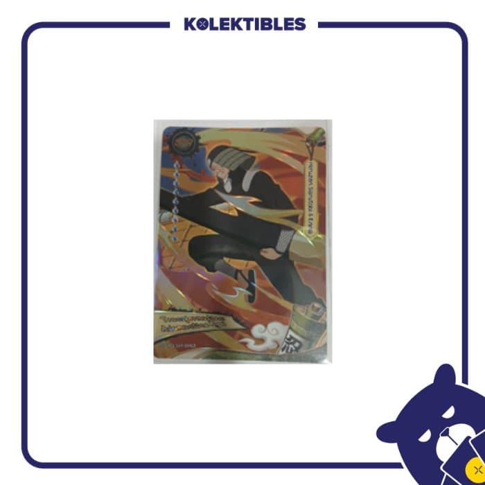 Naruto English – NREA01-SSR-004L3 Hiruzen Sarutobi & EnmaTransformation Adamantine Nyoi 01/231/02/32/198