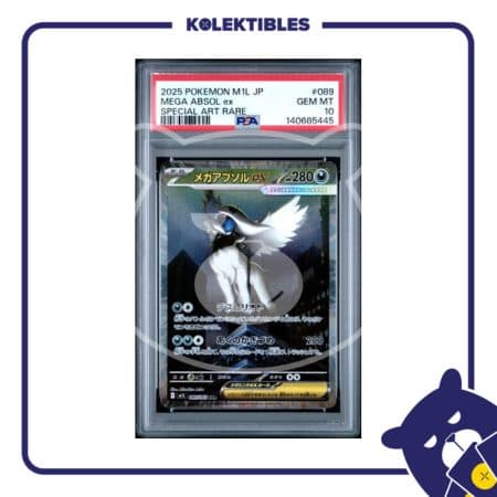 Mega Absol EX 089 SAR - Pokemon M1L 2025 Japan - PSA 10