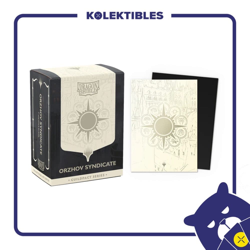 Dragon Shield – 100 STD Dual Matte Art Metallic Sleeves – MTG The Guildpact Series – Orzhov Syndicate