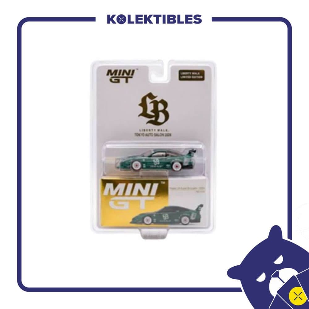 Mini GT - Nissan LBSuper Silhouette 180SX Tokyo Auto Salon 2026 Exclusive 01/159/07/22/190