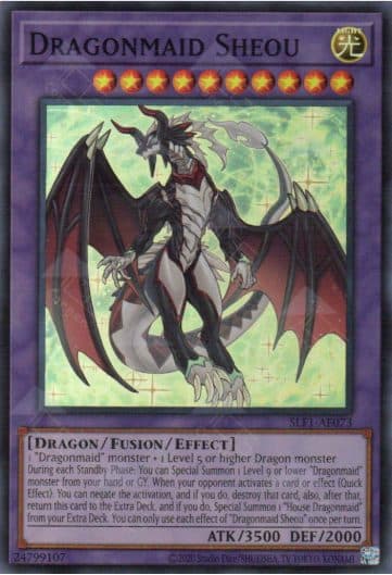 YU GI OH AE - SLF1-AE073 Dragonmaid Sheou (SR)