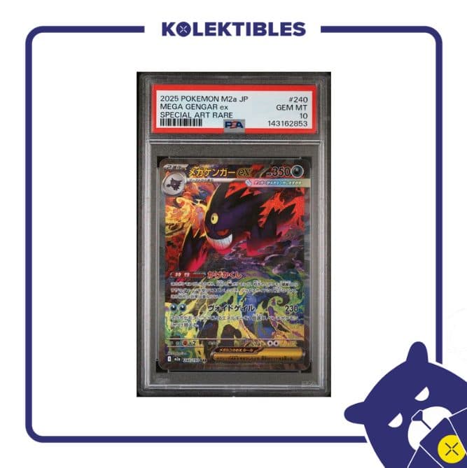 Mega Gengar EX 240 SAR – Pokemon M2a 2025 Japan – PSA 10 - 01/004/02/11/113