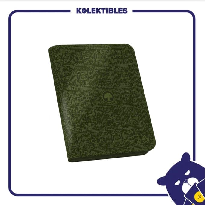 Ultimate Guard – Zipfolio 160 8 Pocket XenoSkin MTG Avatar The Last Airbender – Green Mana
