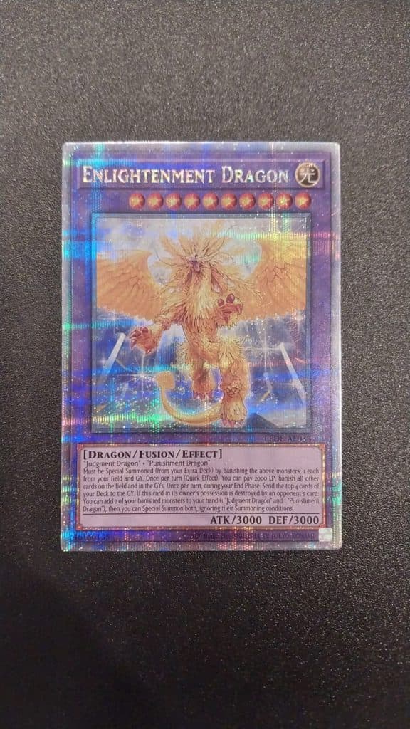 YUGIOH AE 038 - LEDE - Enlightenment Dragon (QCSR)