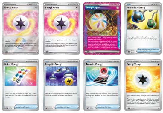 Pokemon Indonesia - Energi - Kartu Build & Play