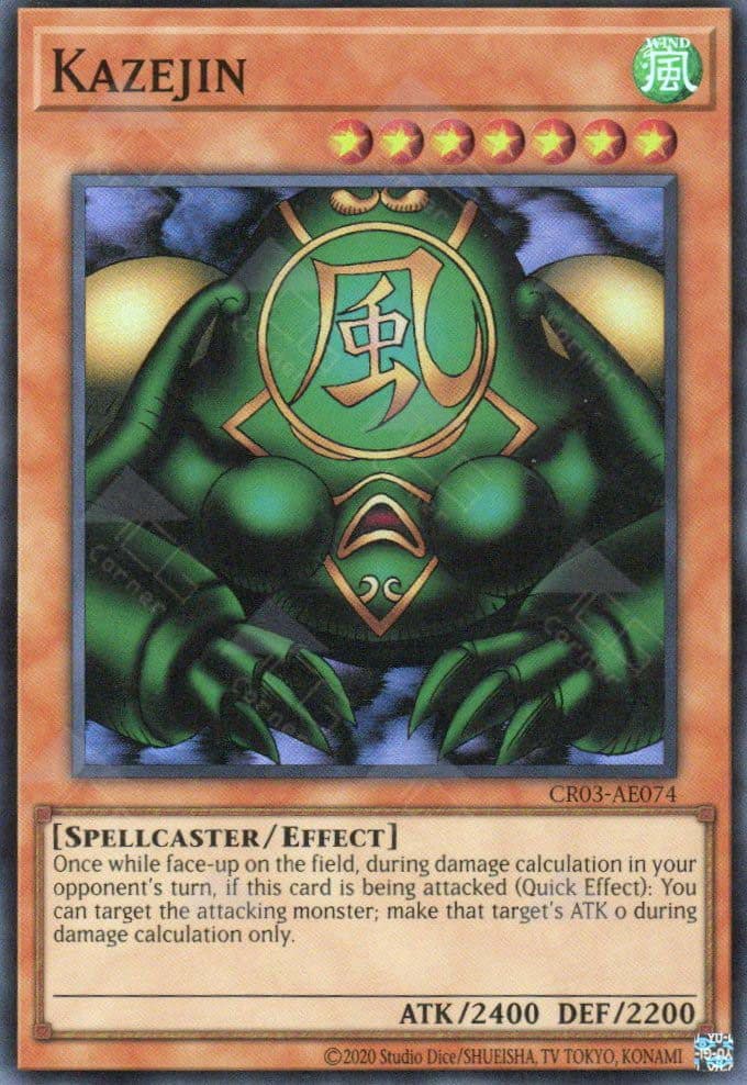 YU GI OH - CR03-AE074 - Kazejin (SR)