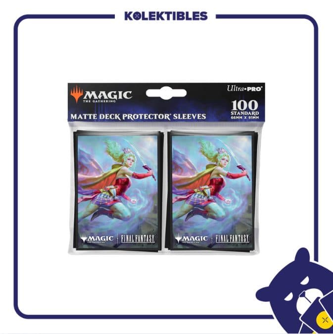 ULTRA-PRO - 100ct Deck Protector Sleeves - Magic: The Gathering® FINAL FANTASY™ Terra, Herald of Hope
