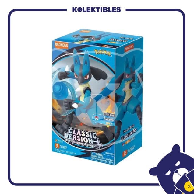 Blokees Figures - Pokemon Classic Edition CV-L 02 - Lucario Part 2