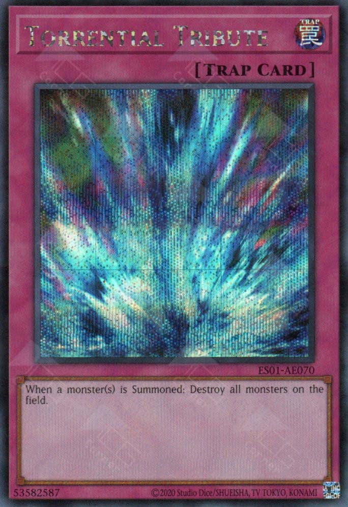 YU GI OH AE - ES01-AE070 Torrential Tribute SER