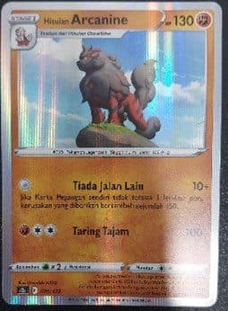 Pokémon Indonesia S12a – Hisuian Arcanine 070/172 01/008/02/11/111