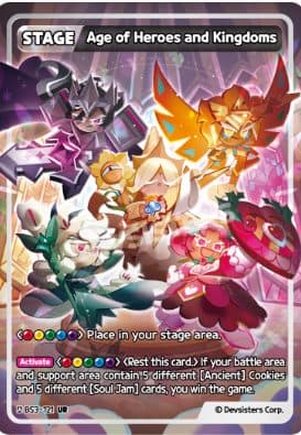 COOKIE RUN - BS3-121 UR Age Of Heroes And Kingdoms