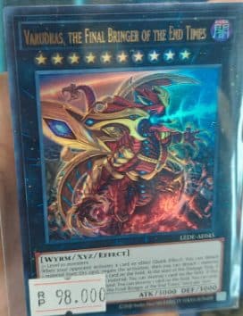 Yu Gi Oh AE - LEDE-AE045 Varudras ,The Final Bringer Of the end times UR