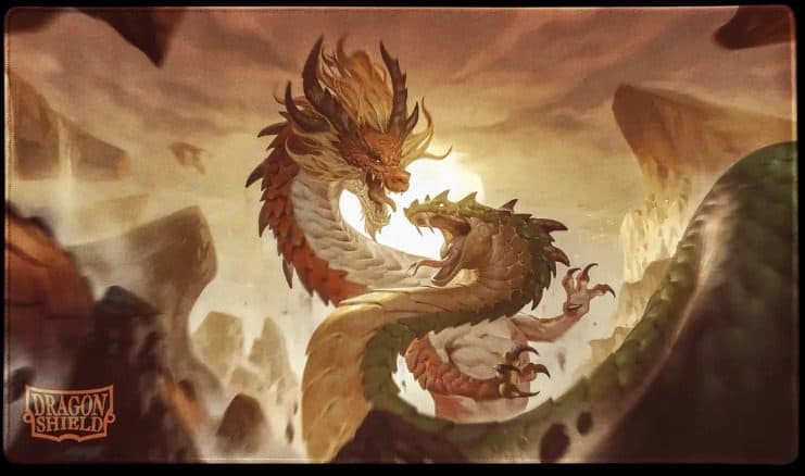 DRAGON SHIELD - Playmat Art With Tube – 2025 Wood Snake