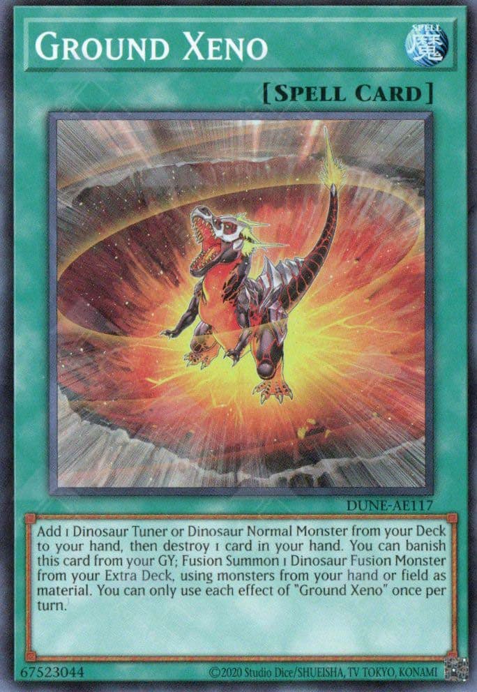 YU GI OH AE - Single Card - DUNE-AE117 - Ground Xeno (SR)