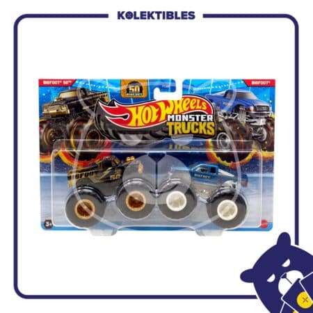 Hotwheels – Monster Trucks Bigfoot 50th vs Bigfoot (2cars) 01/133/07/22/190