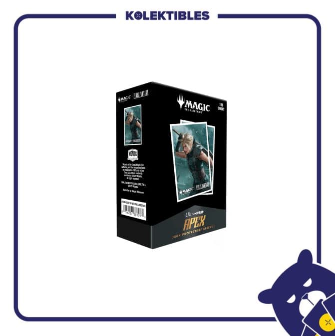 ULTRA-PRO - 105ct APEX Deck Protector Sleeves - Magic: The Gathering® FINAL FANTASY™ Cloud, Planet's Champion