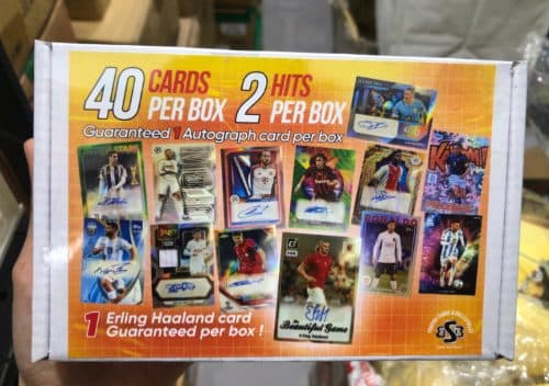 SONNY BOX BREAKS BLIND BOX SOCCER CARDS