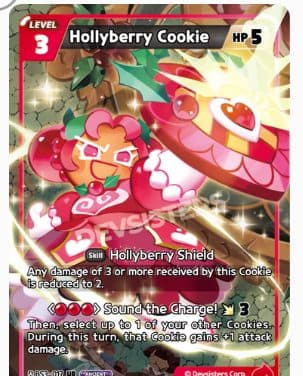 COOKIE RUN - BS3-017 UR Hollyberry Cookie