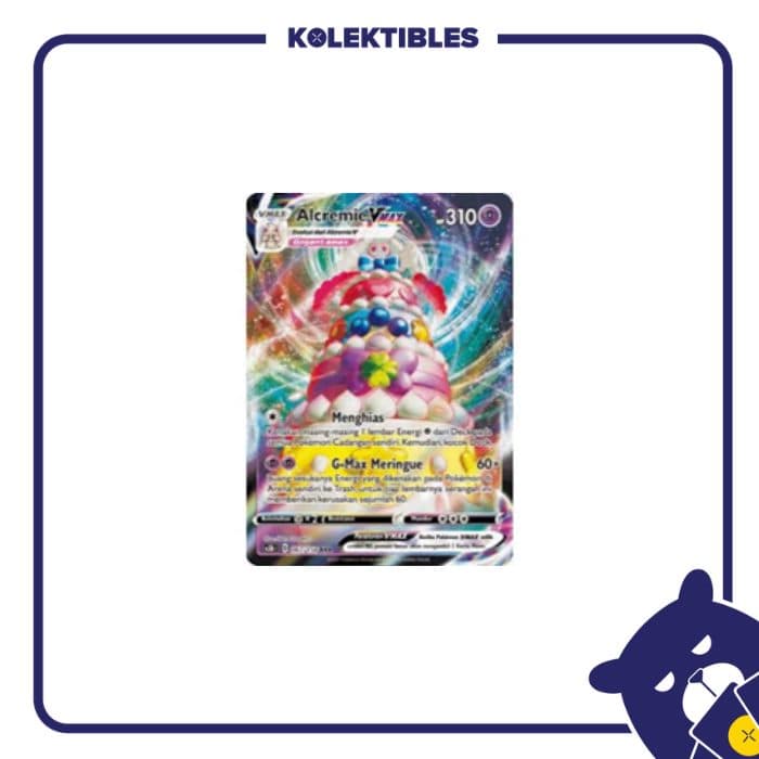 Pokemon Indonesia – sc3b 067/158 RRR Alcremie Vmax 01/002/03/11/113