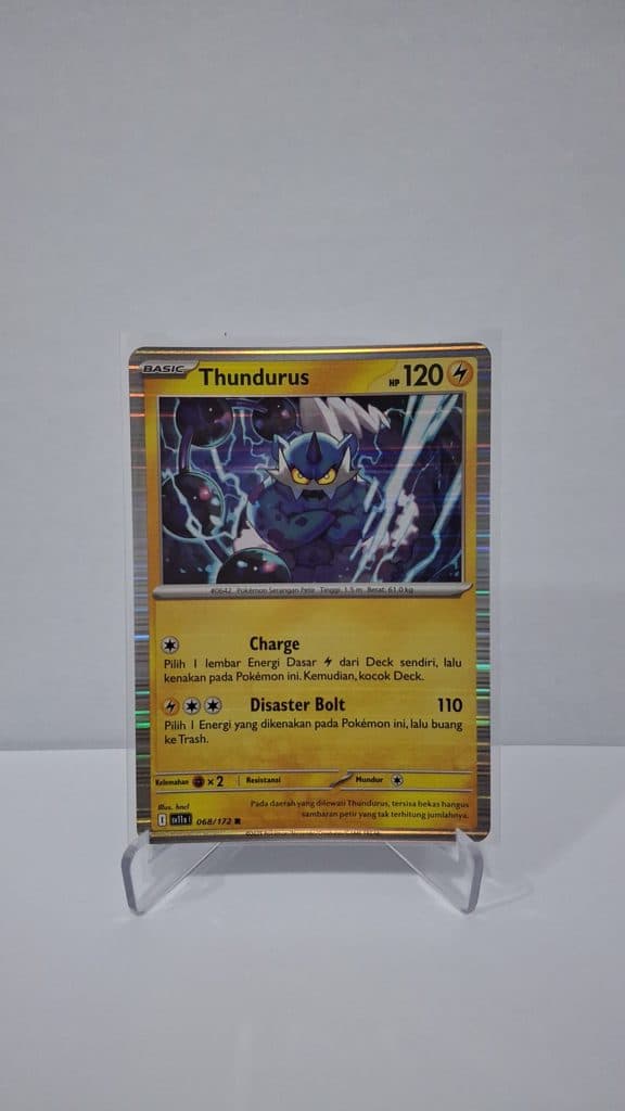 POKEMON INDONESIA - SV11S - 068/172 R - Thundurus