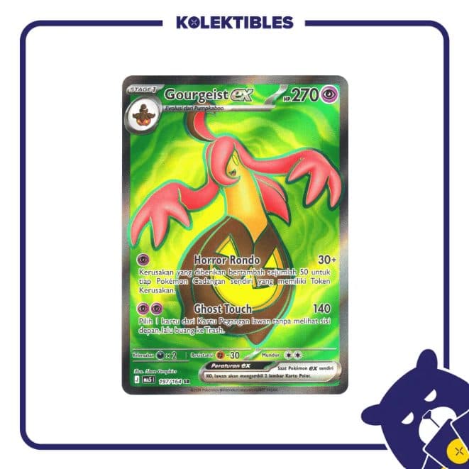 Pokemon Indonesia – MA5 197/164 SR – Gourgeist EX