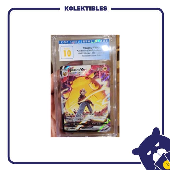 Pikachu VMAX 223 – S8b Pokemon 2022 Indonesia – CGC 10 01/002/03/11/113