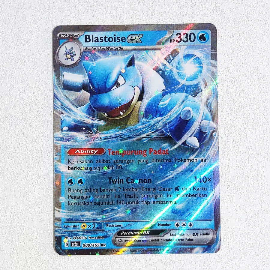 Pokemon Indonesia SV2a – Blaistose EX 009/165 RR 01/008/02/11/111