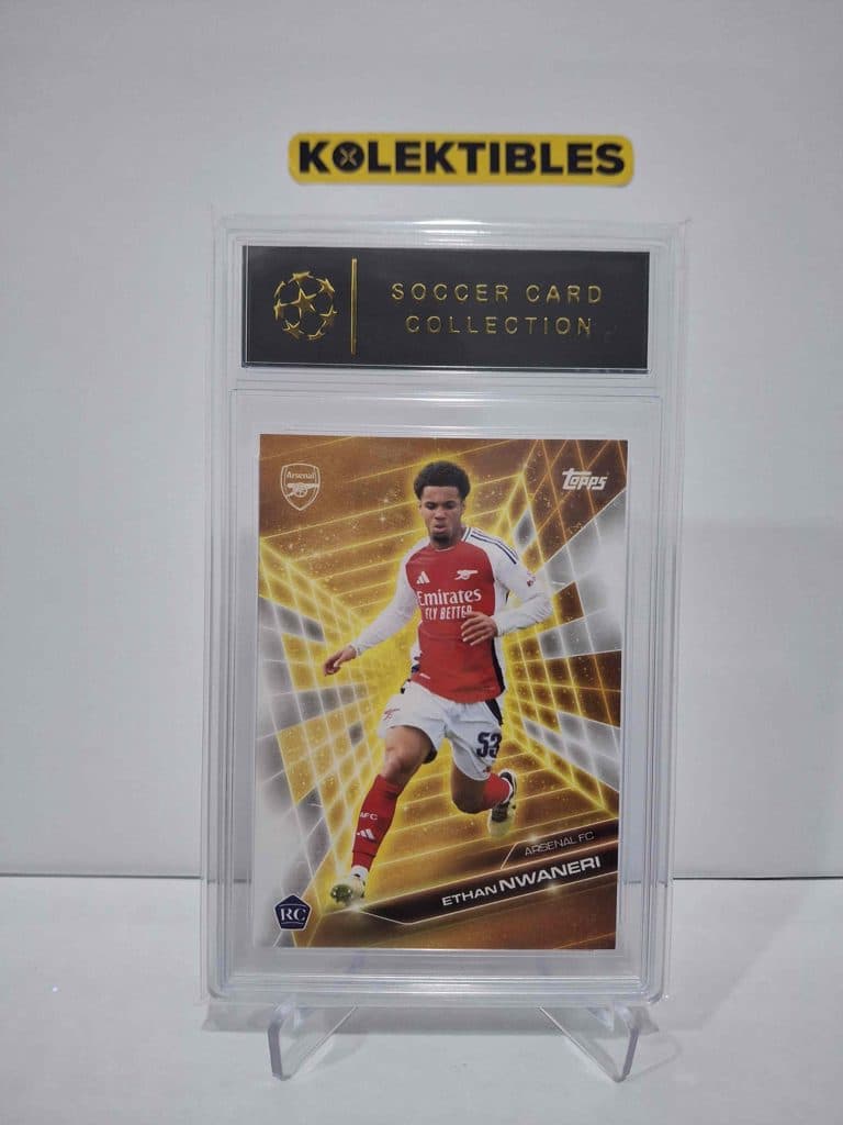 Soccer Card Collection - Ethan Nwaneri - Midfielder - Arsenal FC 01/138/02/20/188
