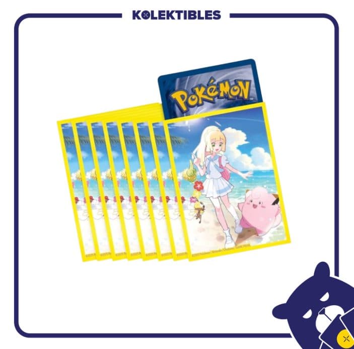 Pokemon English - Accessories Card Sleeves featuring Lillie