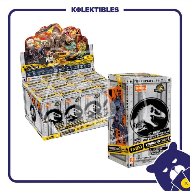 Blokees Blind Box – Jurrasic World Terraventure TS03 - Laboratory