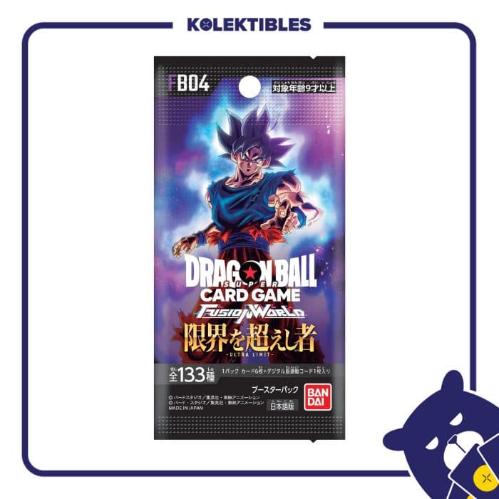 Dragon Ball Japan - Booster Pack - FB04 Fussion World