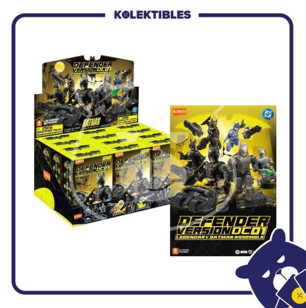 Blokees Blind Box – DC DV-01 Batman Legendary Assemble