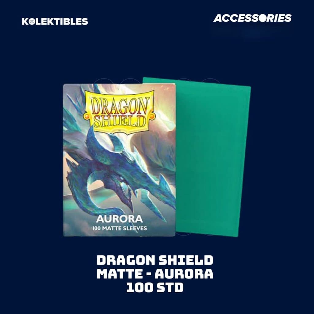 DRAGON SHIELD - 100 STD Matte Sleeves – Aurora
