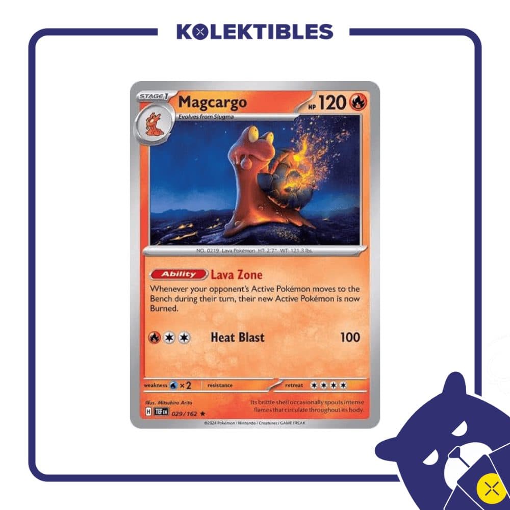 Pokemon English - TEF EN 029/162 Magcargo