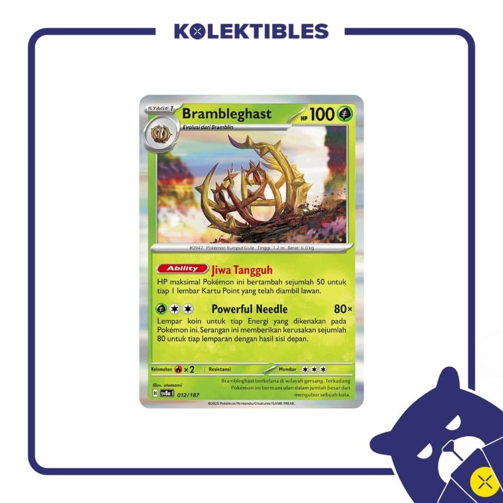 Pokemon Indonesia – sv8a 012/187 Brambleghast