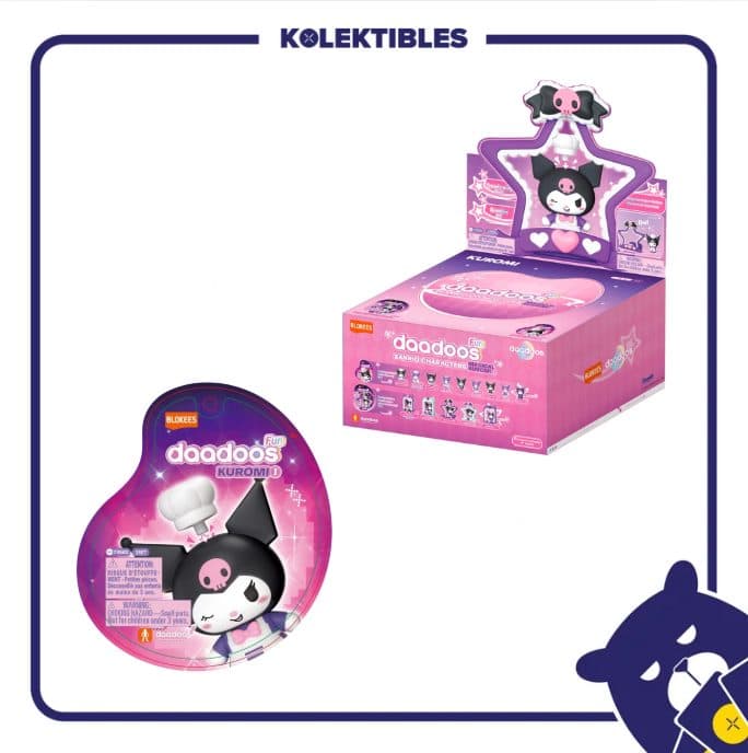 Blokees Blind Box – Sanrio Daadoos Fun Collection - Magical Kuromi 1
