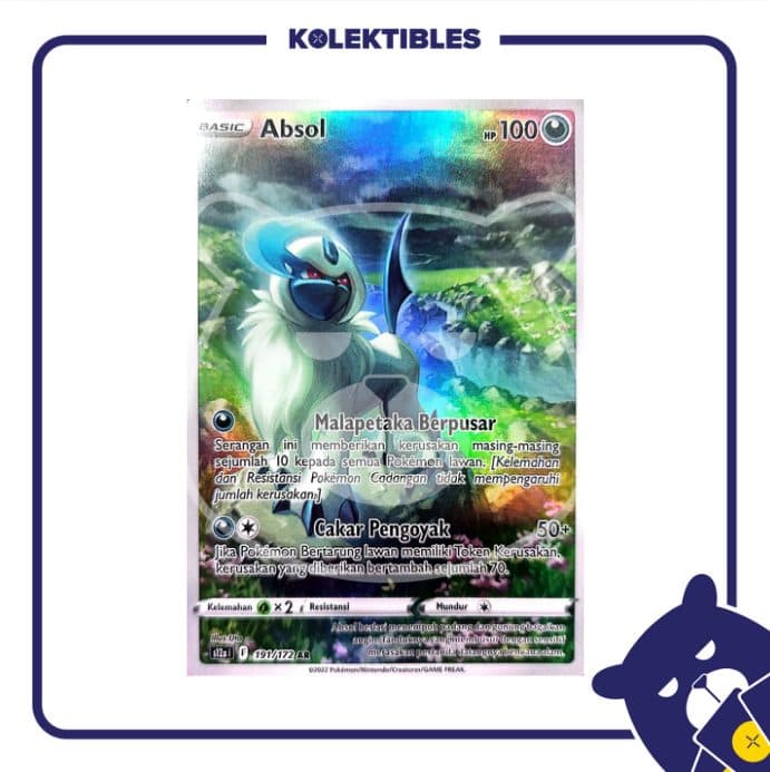 Pokemon Indonesia – s12a 191/172 AR Absol 01/093/02/11/111