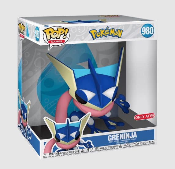 FUNKO POP GAMES - Nintendo - Pokemon Greninja Jumbo 10-inch #980
