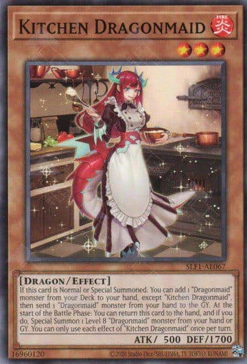YU GI OH AE - SLF1-AE067 Kitchen Dragonmaid (N)