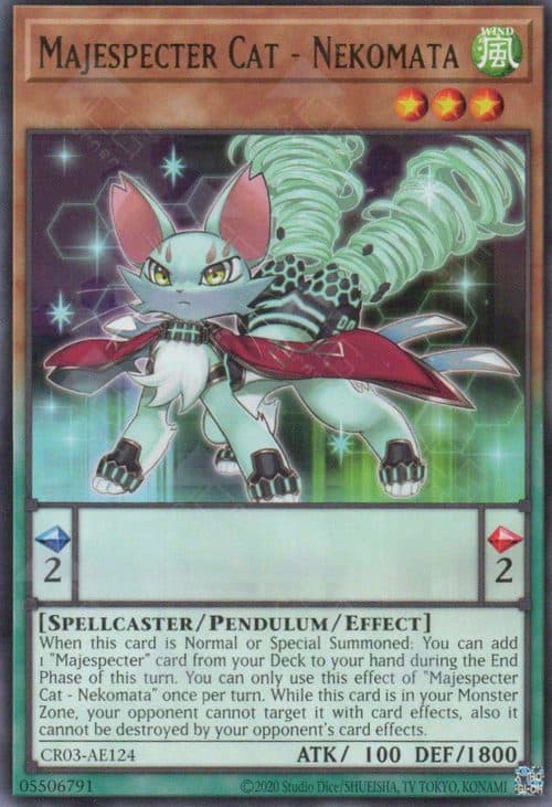 YU GI OH AE - CR03-AE124 Majespecter Cat - Nekomata (R)